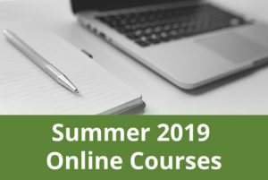 Summer 2019 online courses