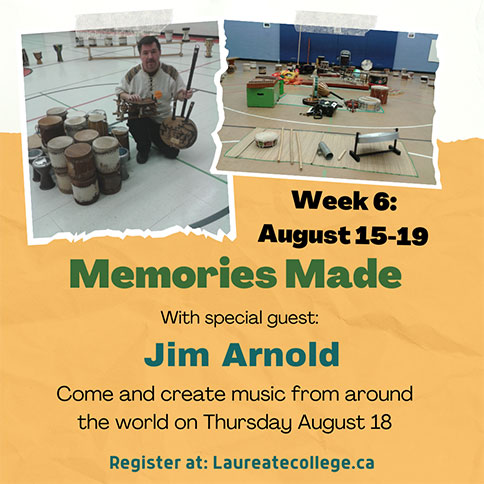 Jim Arnold week 6 Camp Laureate