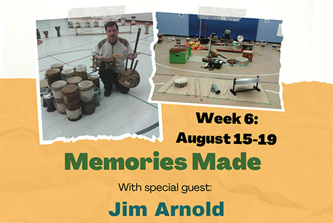Jim Arnold - week 6 Camp Laureate