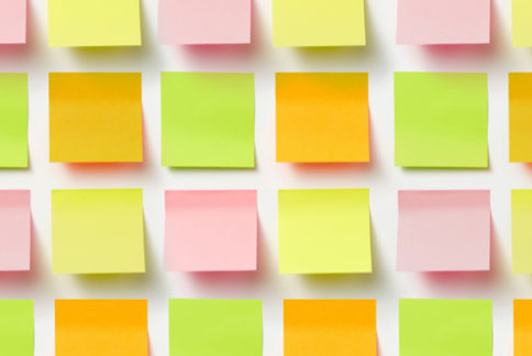 sticky notes