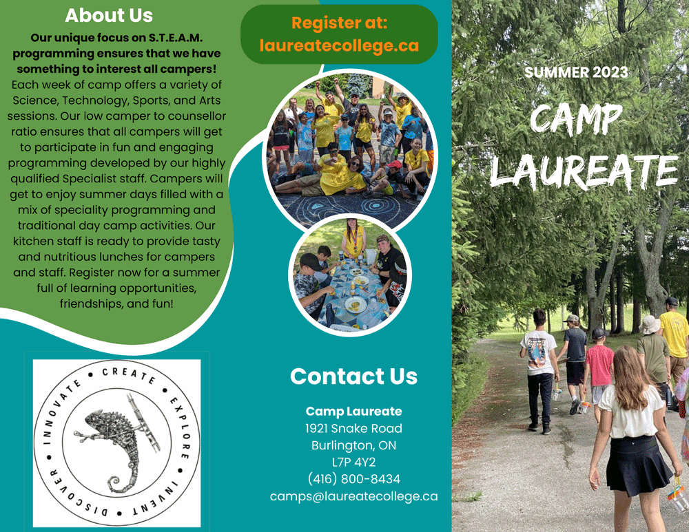 Camp Laureate Brochure 2023 - 1