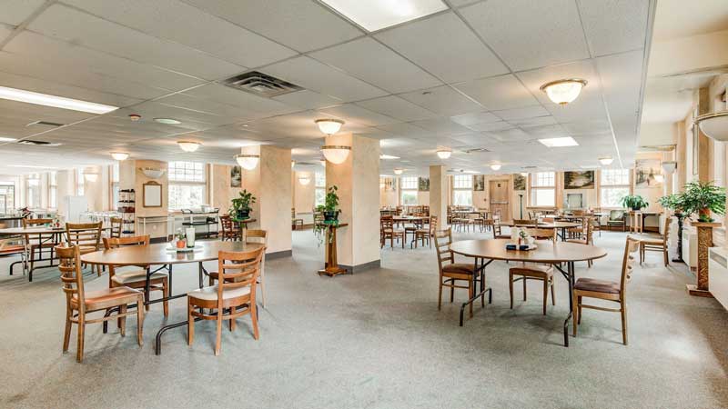 Laureate College dining hall