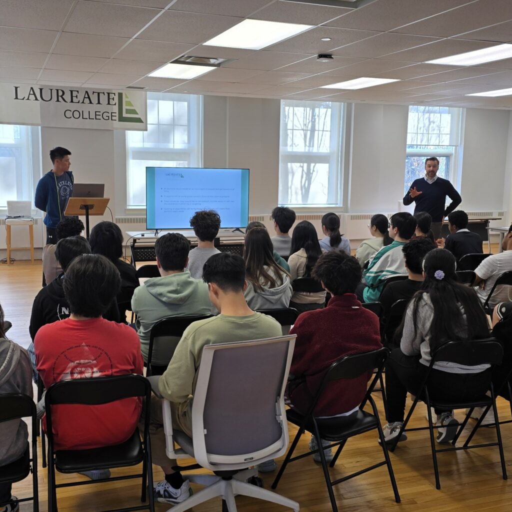 Instagram post from laureatecollege1921. This post is in position 0.